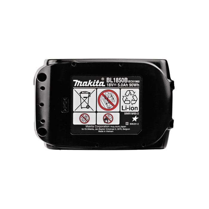 Makita BL1850B 18V LXT 5.0Ah Lithium-Ion Batteries (Twin Pack)