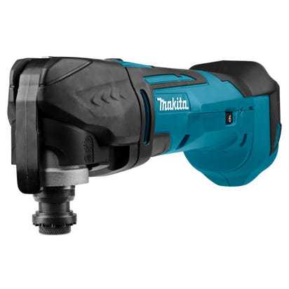 Makita DTM51Z 18V Multi-Tool Kit – Cordless, Blue, 2 x 5.0Ah Li-Ion Batteries